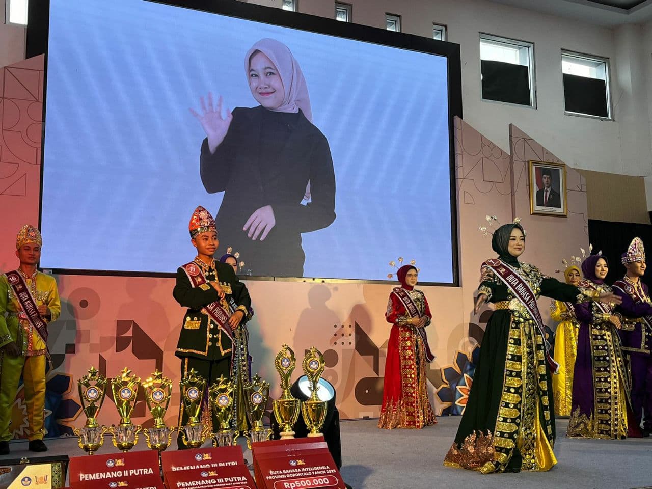 Juara 1 Duta Baca Provinsi Gorontalo
